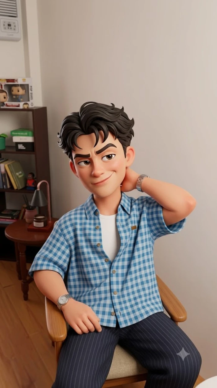 3D Caricature Cartoon Prompt sample