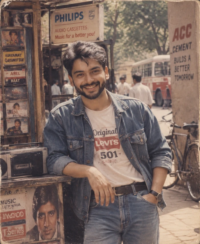 A Day In 1987 Authentic Lifestyle Photograph sample