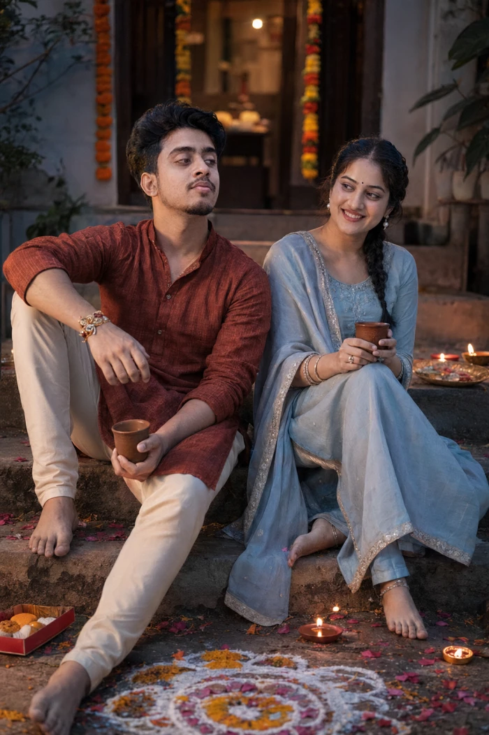 A Peaceful Raksha Bandhan Evening sample