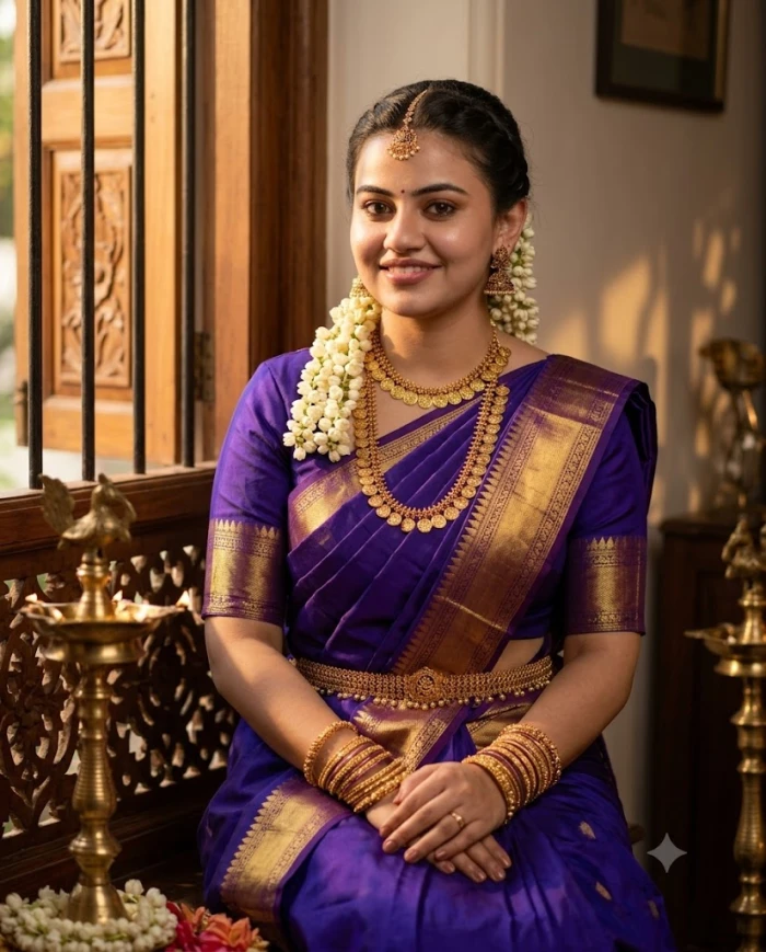 A Traditional South Indian Royal Muse sample