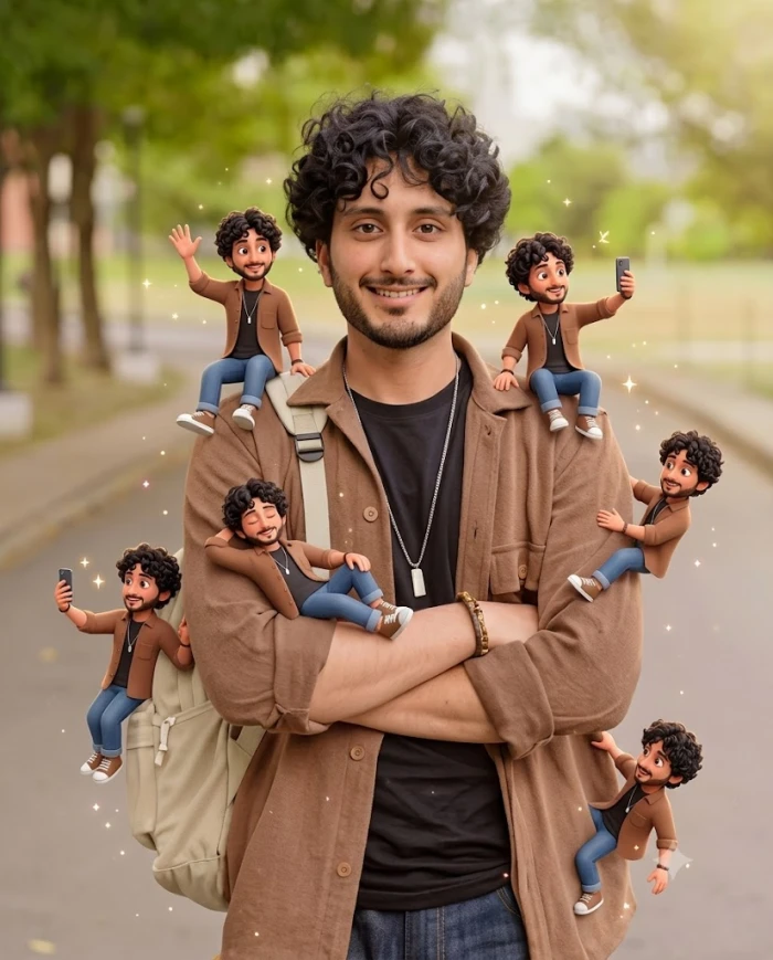 Adorable Mini Me Clone Effect sample