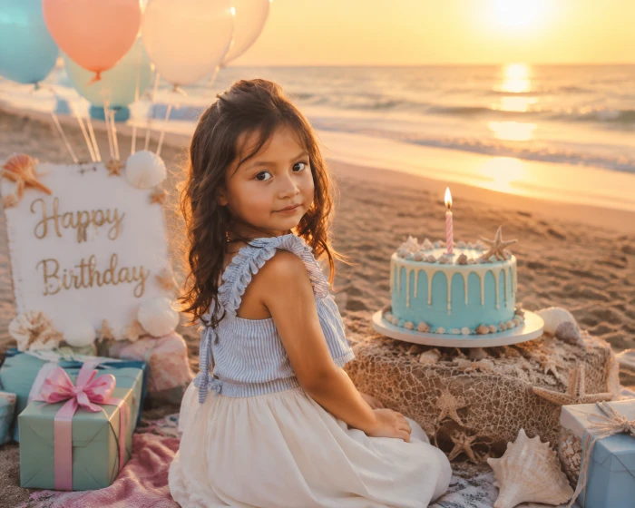 Beach Birthday Celebration sample