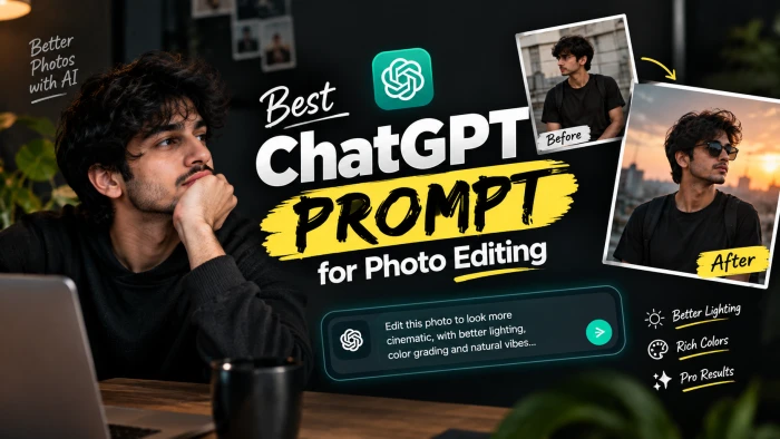 Best ChatGPT Prompt for Photo Editing cover