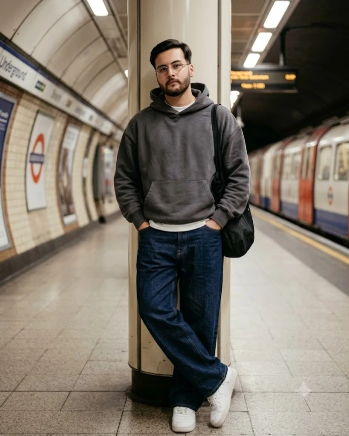 Between Trains An Authentic London Underground Portrait sample