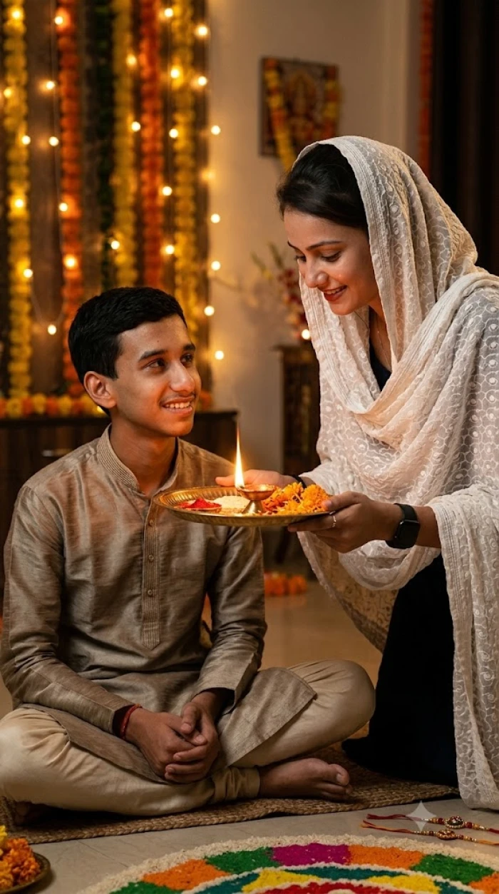 Blessings by the Aarti Flame sample