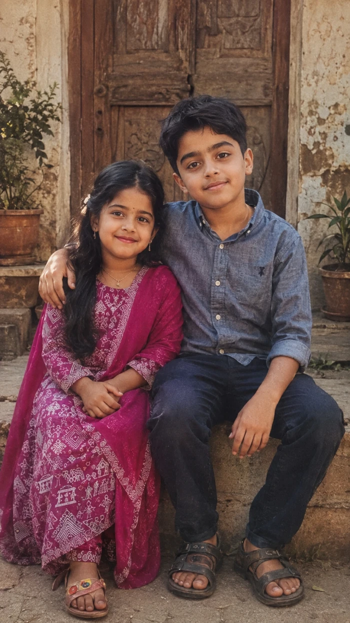 Childhood Doorstep Memories sample