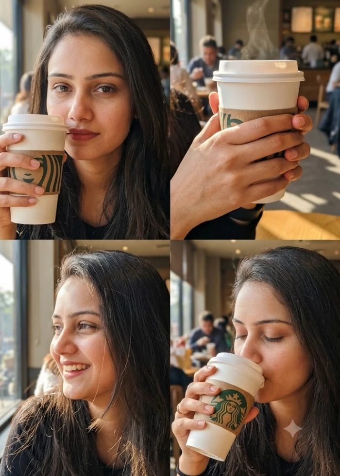Coffee Sips and Window Light sample