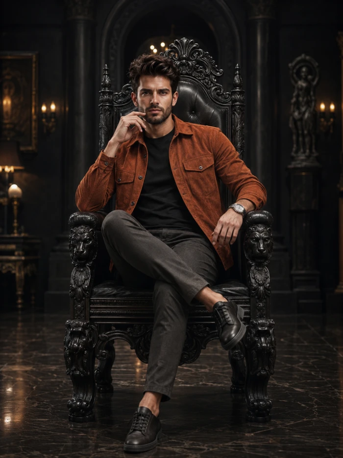 Crimson Throne Look sample