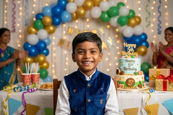 Cute Birthday Portrait Magic sample