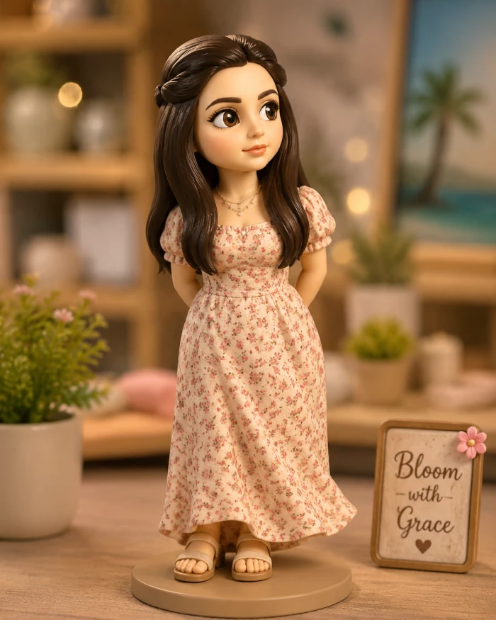 Cute Cartoon Figurine Style sample