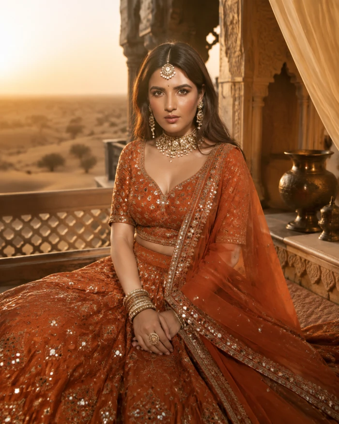Desert Queen Rajasthani Royal Look sample