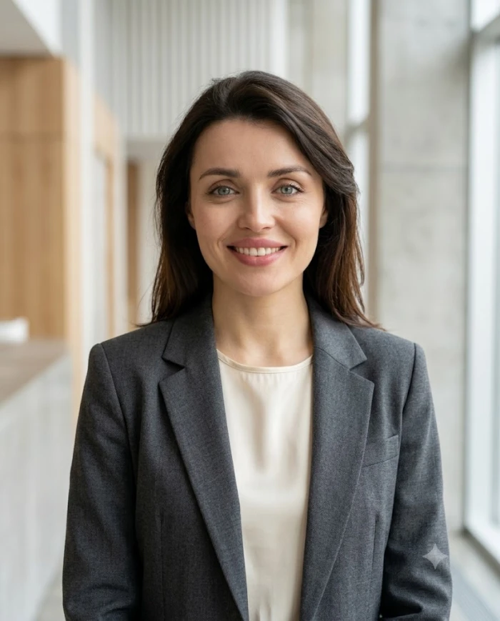 Executive Editorial LinkedIn Headshot sample