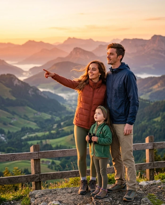 Family Mountain Sunrise Adventure sample