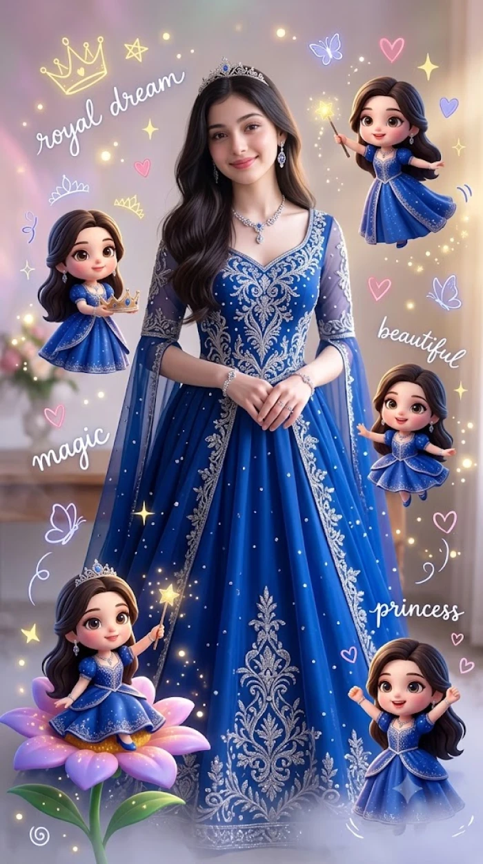 Fantasy Royal Cartoon Character Style sample