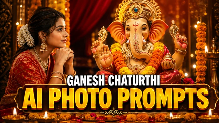 Ganesh Chaturthi AI Photo Editing Prompts cover