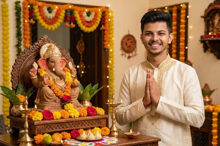 Ganpati Celebration At Home sample