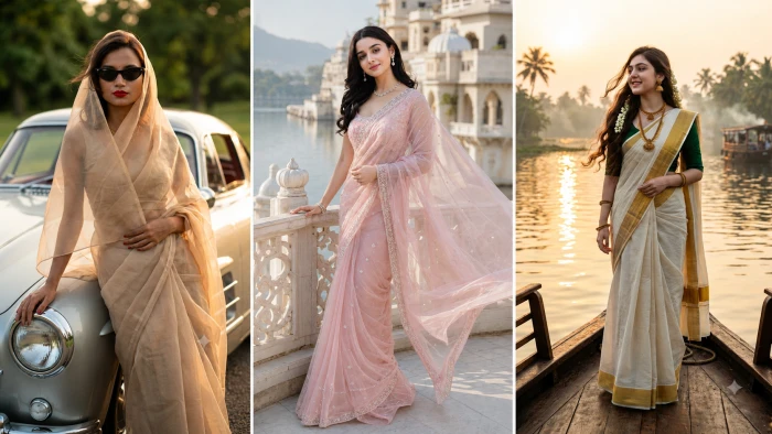 Girl In Saree Photo Prompt cover
