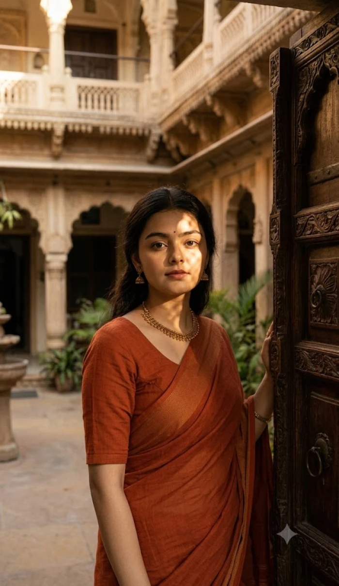 Haveli Courtyard Look sample