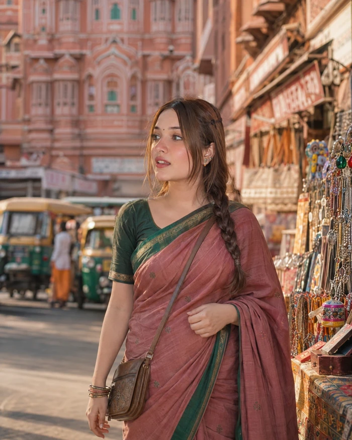 Jaipur City Saree Stroll sample