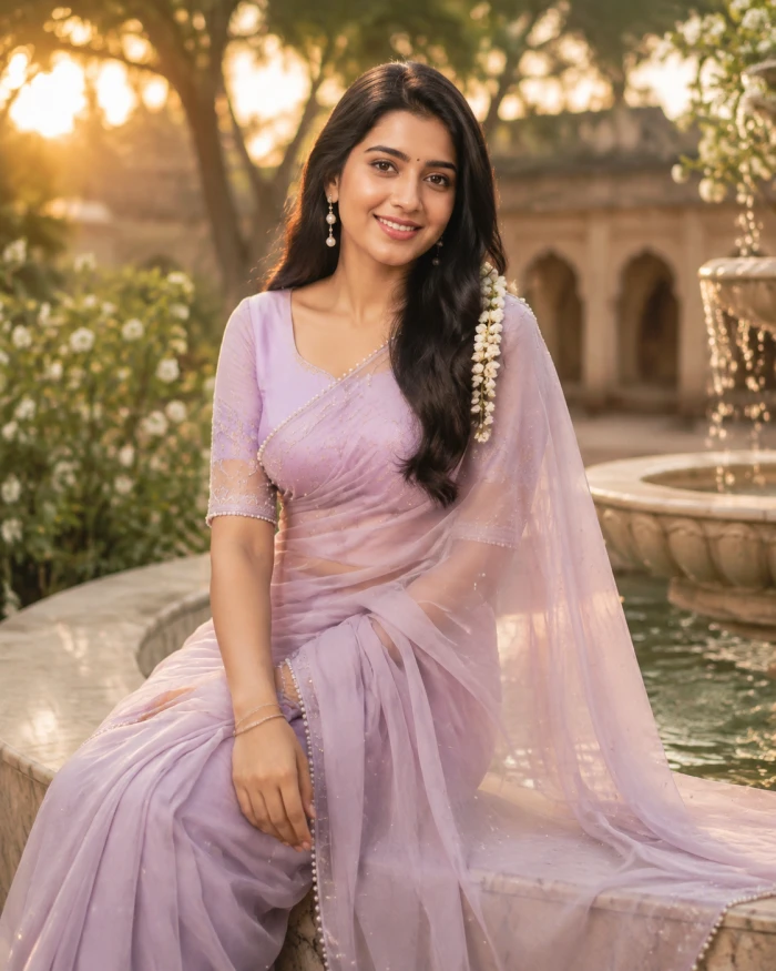 Lavender Garden Princess sample