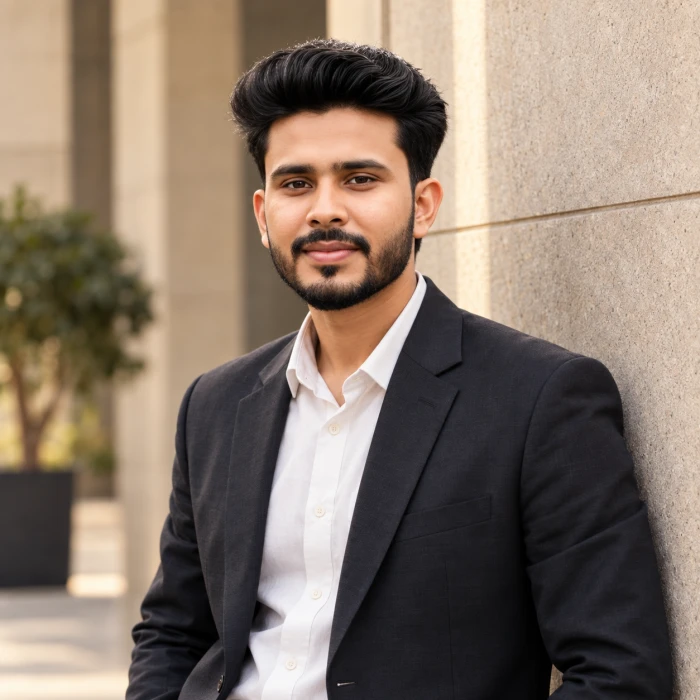 Luxury Minimalist Executive Portrait sample