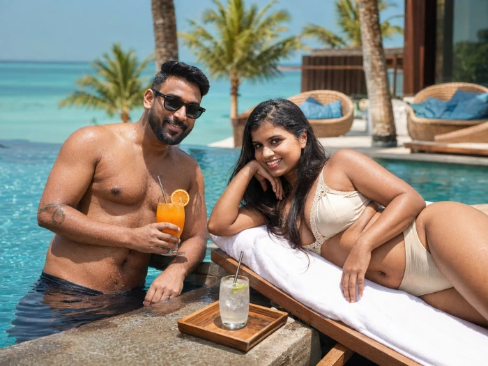 Luxury Pool Romance sample
