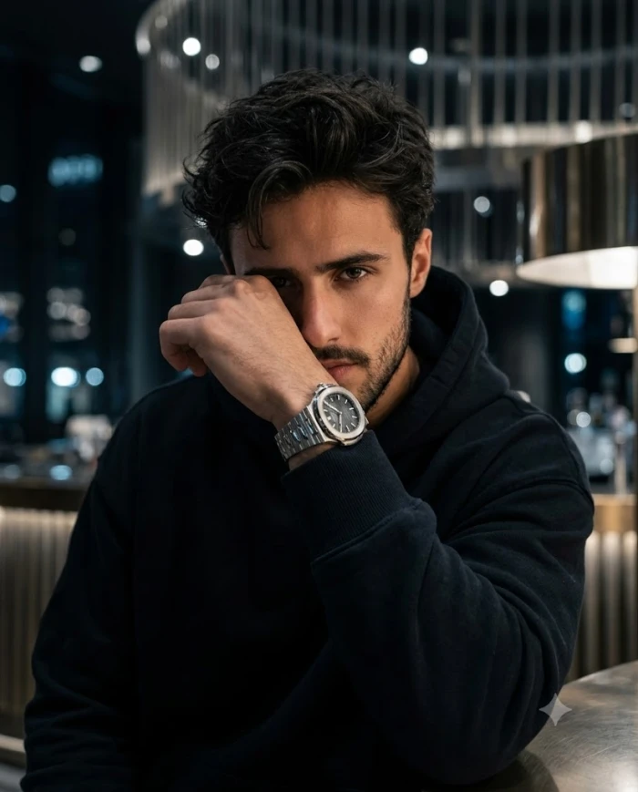 Luxury Watch Close-Up Portrait sample