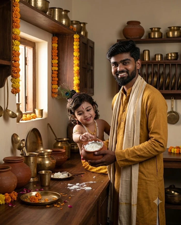 Makhan Chor Janmashtami Kitchen Moment sample