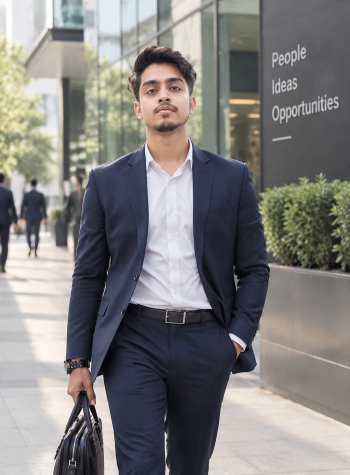 Modern Business Lifestyle Portrait sample