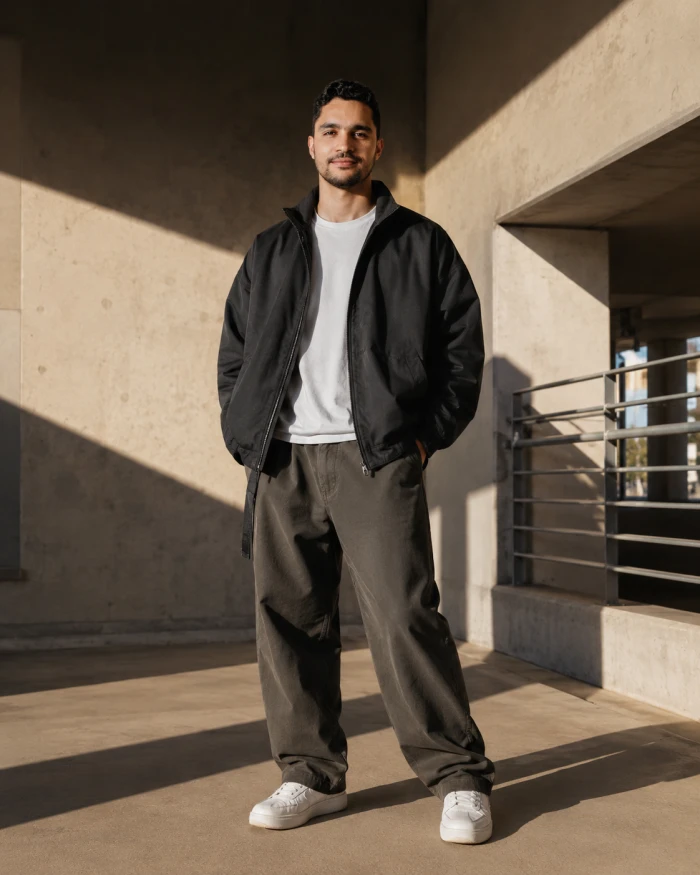 Oversized Street Wear Editorial sample