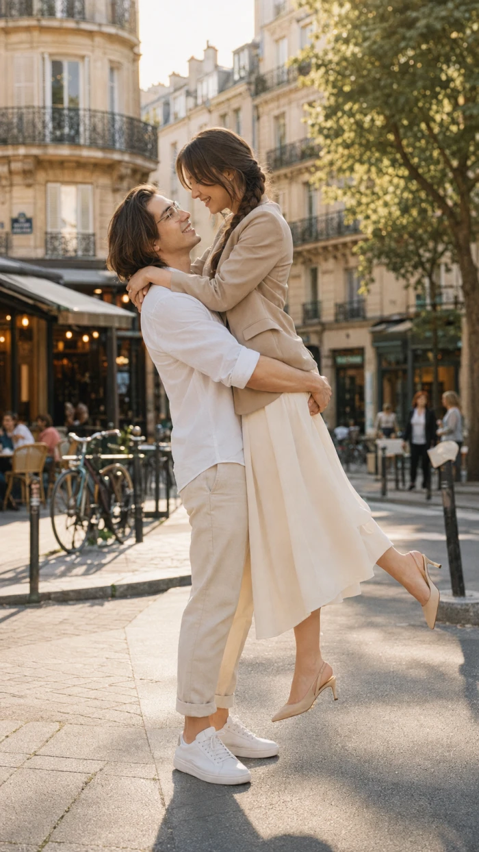 Playful City-Street Lift Hug sample