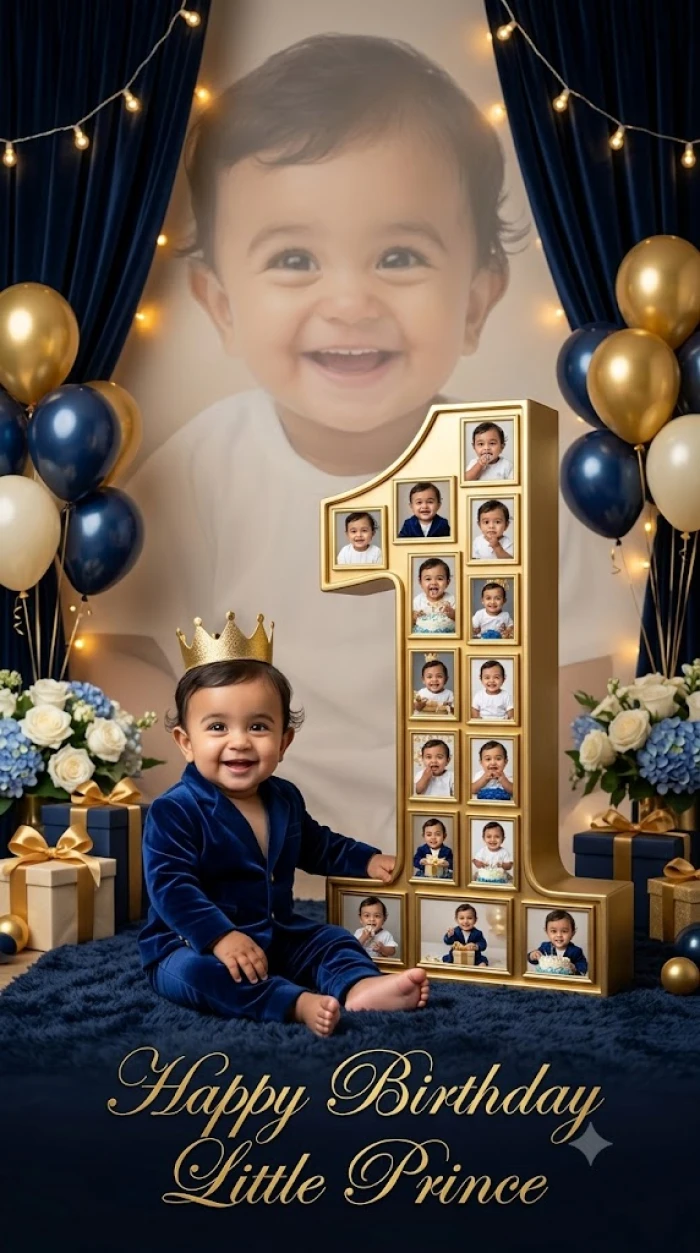 Prince Theme Birthday Memory sample
