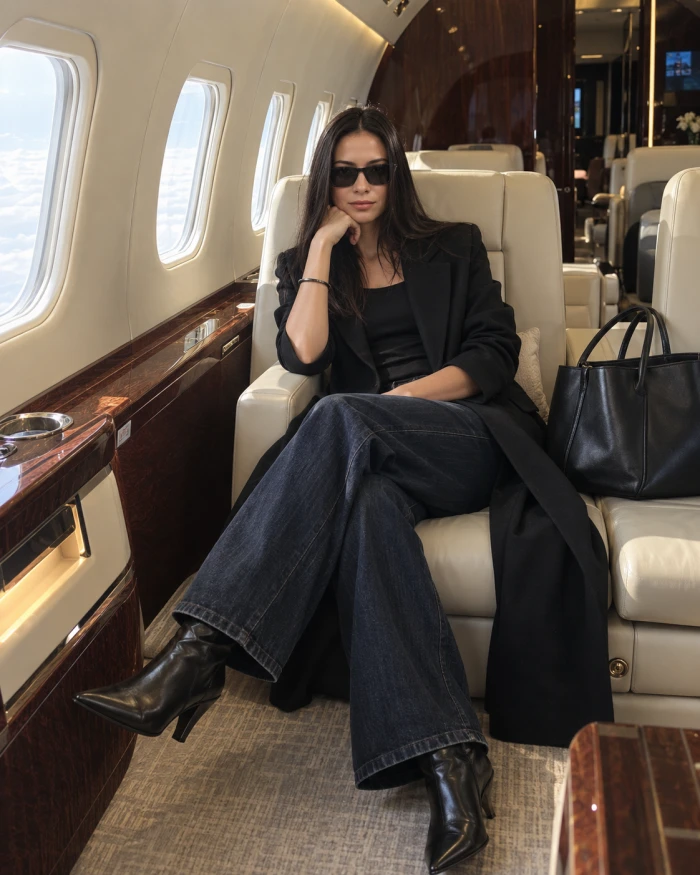 Private Jet Luxury Portrait sample