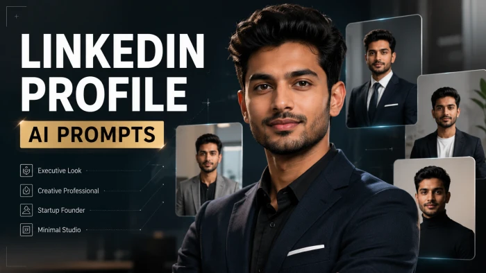 Prompt For Generating Professional Linkedin Profile Picture cover