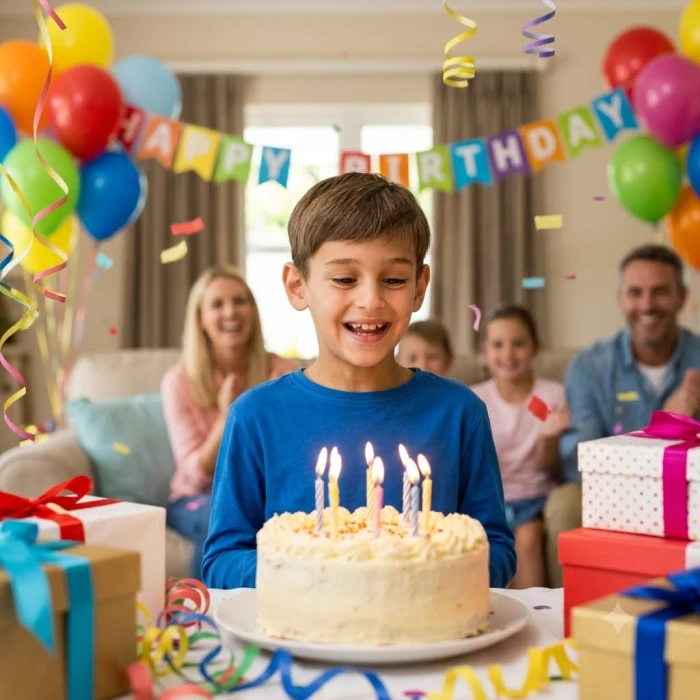 Pure Happiness Birthday Moment of a Child sample