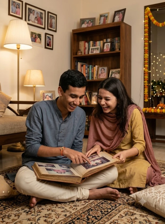 Rakhi Photo Album Moment sample