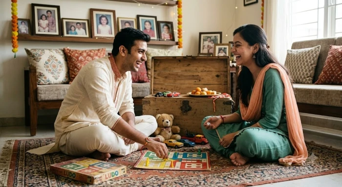 Rakhi With Childhood Toys sample
