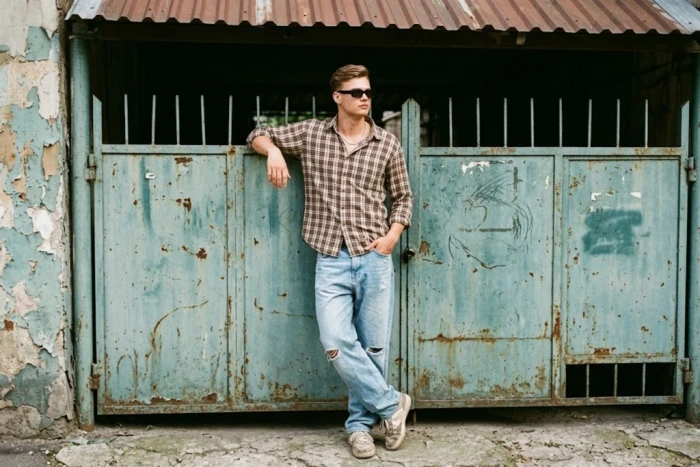 Rustic Industrial Street Portrait sample