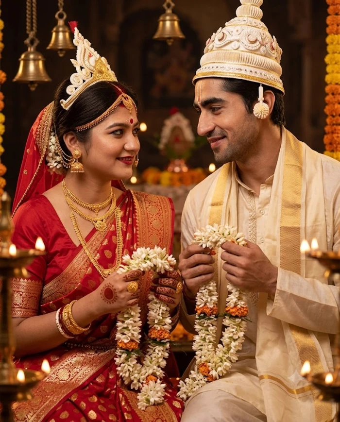 Saat Paak Bengali Wedding Moment sample