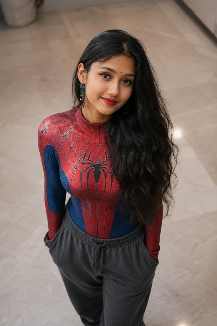 Spider-Man Streetwear Indoor Portrait sample
