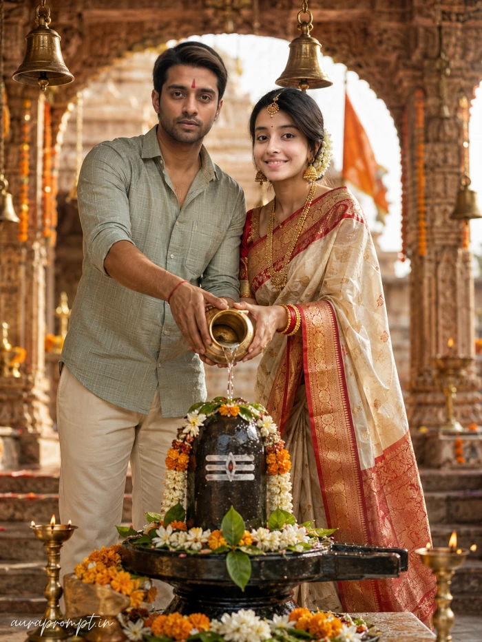 Together in Mahadev’s Divine Blessings sample