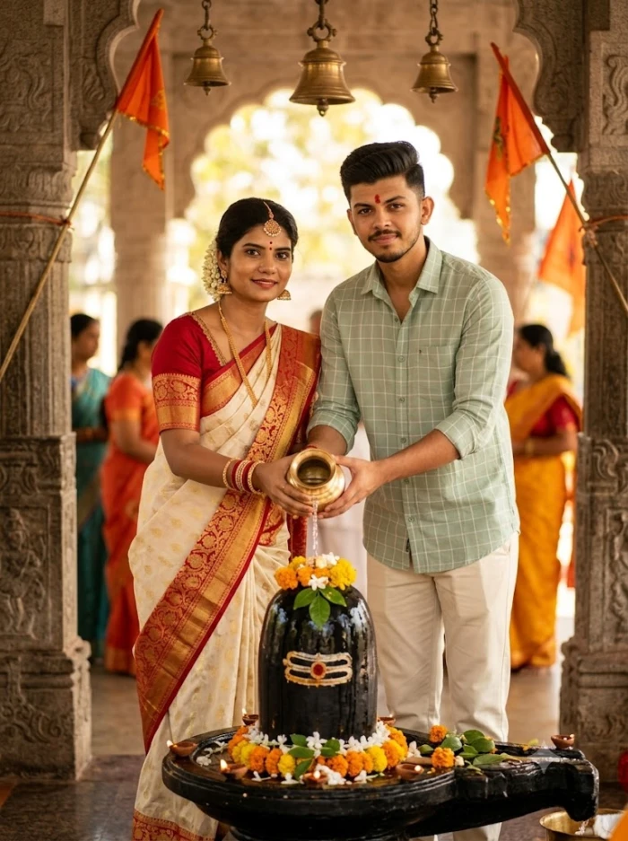 Together in Mahadev’s Divine Blessings sample