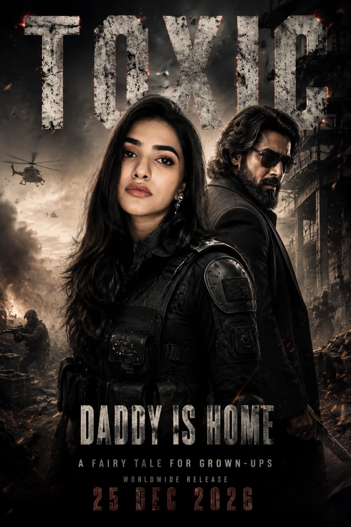 TOXIC Blockbuster Poster Look sample