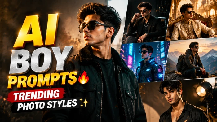 Trending AI Photo Prompts for Boys cover