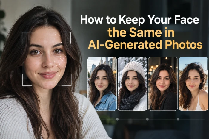 How to Keep Your Face the Same in AI-Generated Photos