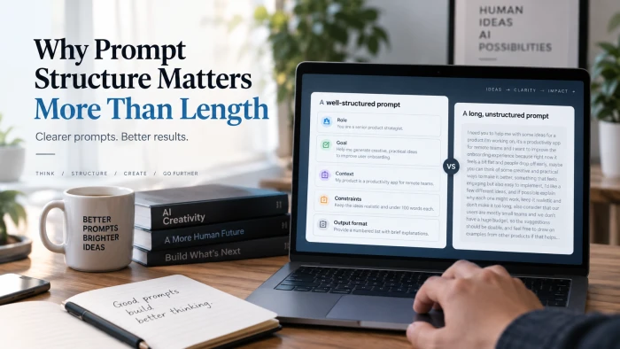 Why Prompt Structure Matters More Than Length